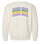 Mardi Gras x4 Crewneck Bone