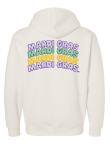 Mardi Gras x4 Hoodie Bone
