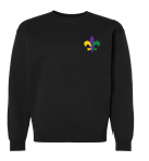 Mardi Gras x4 Crewneck Black