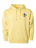 Mardi Gras x4 Hoodie Yellow