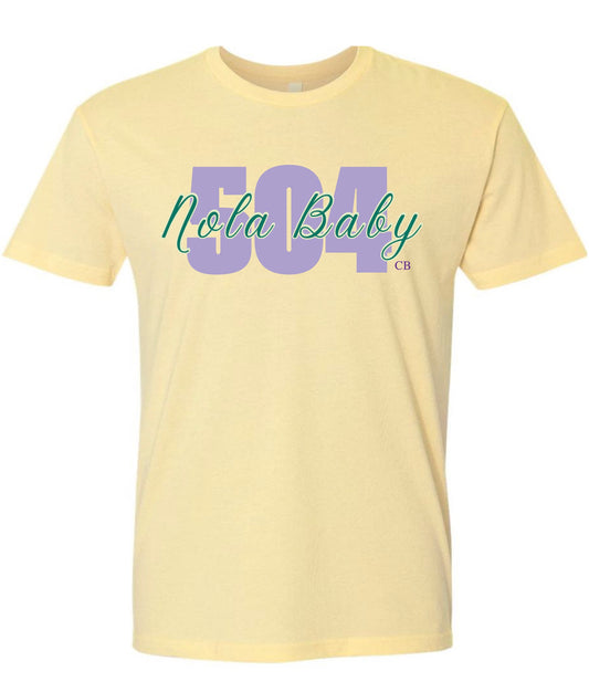 504 Nola Baby Tee Banana